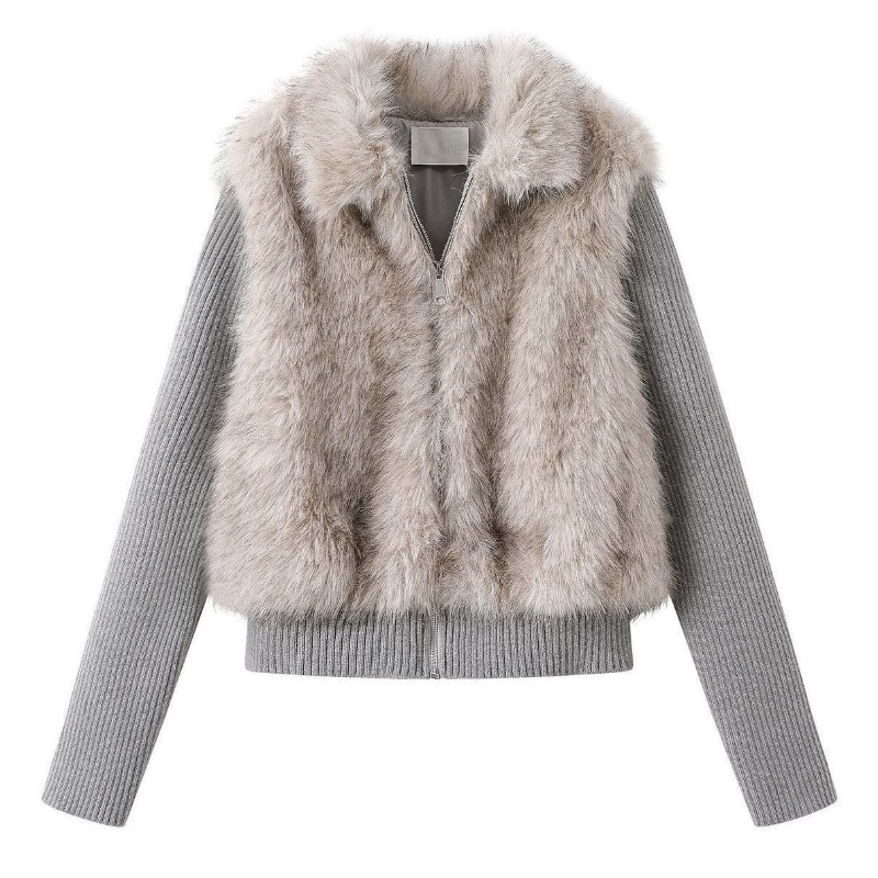 Winter Faux Fur Jacket Women F - Streetwear Brand Clothing review and price