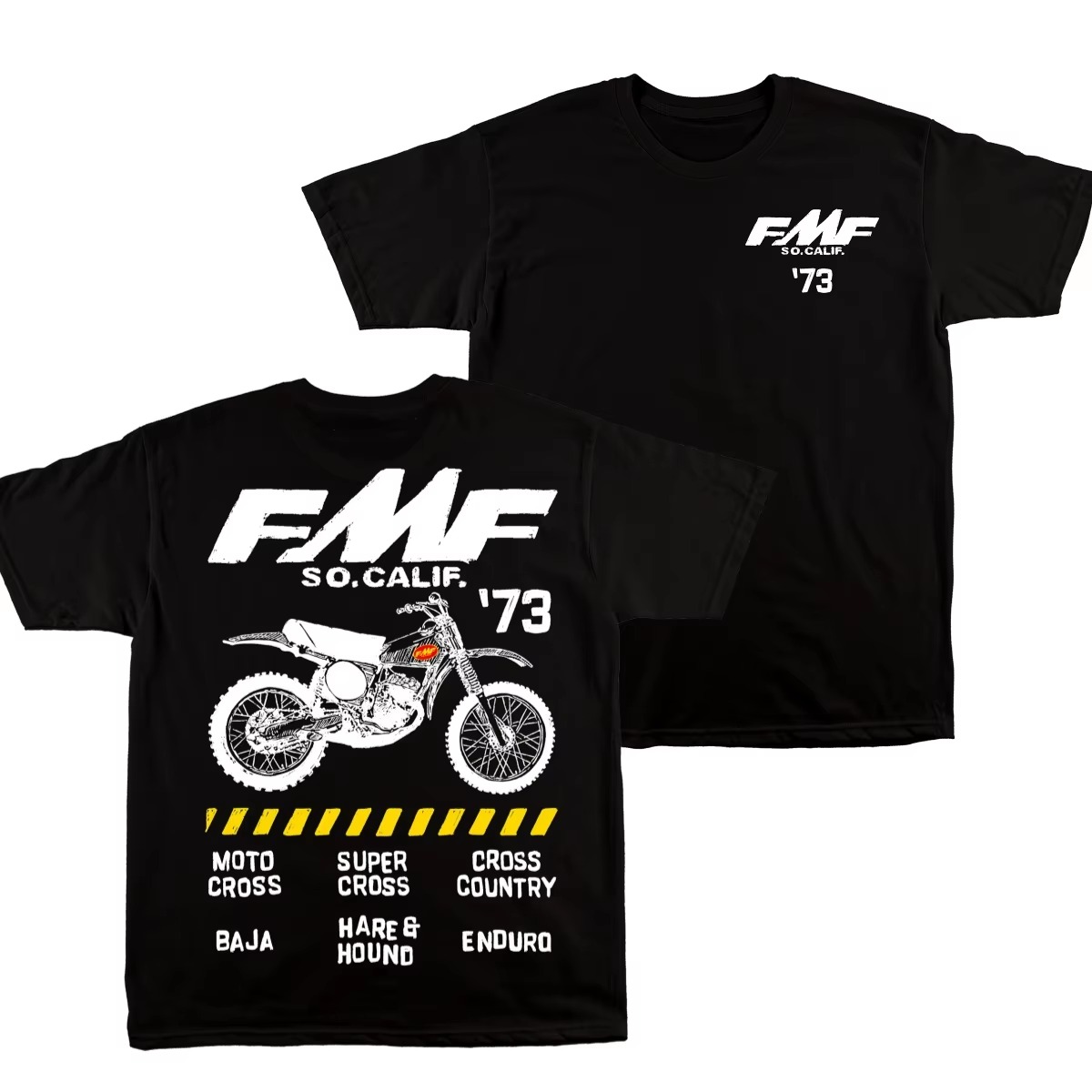 Black FMF Vintage Dirt Bike 19 - Streetwear Brand Vintage review and price